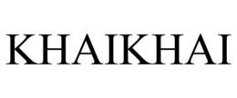 KHAIKHAI trademark