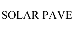 SOLAR PAVE trademark