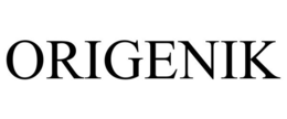 ORIGENIK trademark