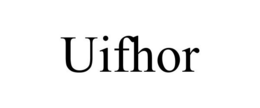 UIFHOR trademark