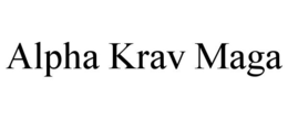 ALPHA KRAV MAGA trademark