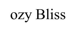 OZY BLISS trademark