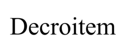 DECROITEM trademark