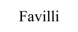 FAVILLI trademark