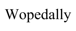 WOPEDALLY trademark