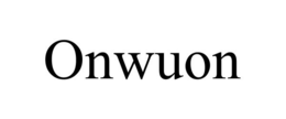 ONWUON trademark