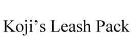 KOJI'S LEASH PACK trademark