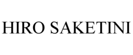 HIRO SAKETINI trademark