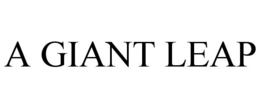 A GIANT LEAP trademark