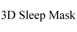 3D SLEEP MASK trademark