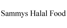SAMMYS HALAL FOOD trademark
