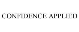 CONFIDENCE APPLIED trademark