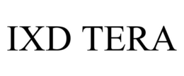 IXD TERA trademark