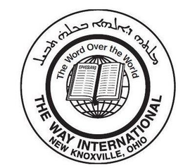 THE WORD OVER THE WORLD THE WAY INTERNATIONAL NEW KNOXVILLE, OHIO EPHISIANS trademark