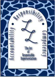 LL ACCOUNTABILITY· RESPONSIBILITY· COMPETENCY THE ARC OF RESPONSIBLE REPRESENTATION trademark