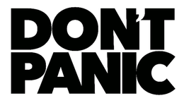 DON'T PANIC trademark