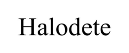 HALODETE trademark