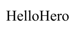 HELLOHERO trademark