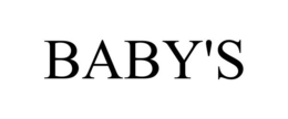 BABY'S trademark