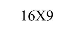 16X9 trademark