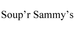 SOUP'R SAMMY'S trademark