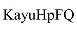 KAYUHPFQ trademark
