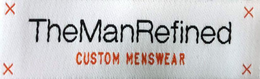 THEMANREFINED CUSTOM MENSWEAR X X X X trademark