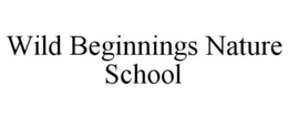 WILD BEGINNINGS NATURE SCHOOL trademark