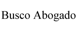 BUSCO ABOGADO trademark