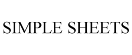 SIMPLE SHEETS trademark