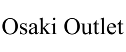 OSAKI OUTLET trademark