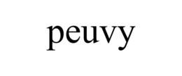 PEUVY trademark