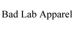 BAD LAB APPAREL trademark