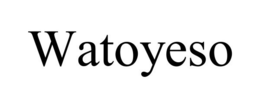 WATOYESO trademark