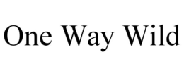 ONE WAY WILD trademark