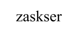 ZASKSER trademark