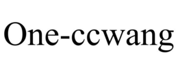 ONE-CCWANG trademark