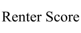 RENTER SCORE trademark