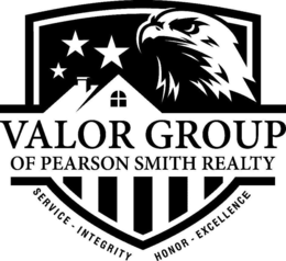 VALOR GROUP OF PEARSON SMITH REALTY SERVICE - INTEGRITY HONOR - EXCELLENCE trademark