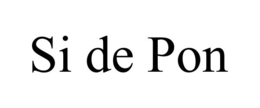 SI DE PON trademark