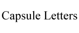 CAPSULE LETTERS trademark