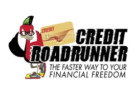 CREDIT ROADRUNNER THE FASTER WAY TO YOUR FINANCIAL FREEDOM 1234567812345678 00/0000 trademark
