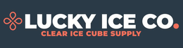 LUCKY ICE CO. CLEAR ICE CUBE SUPPLY trademark