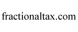 FRACTIONALTAX.COM trademark