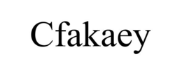 CFAKAEY trademark