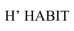 H' HABIT trademark
