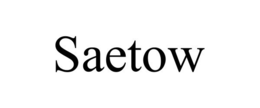 SAETOW trademark