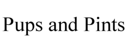 PUPS AND PINTS trademark
