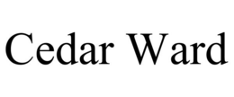 CEDAR WARD trademark