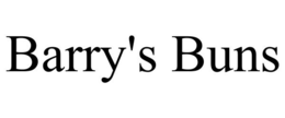 BARRY'S BUNS trademark